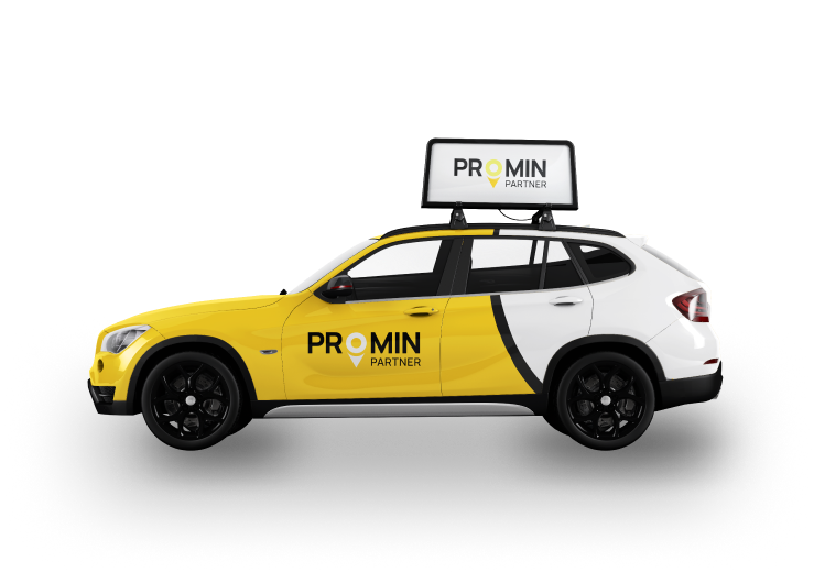 taxi promin car