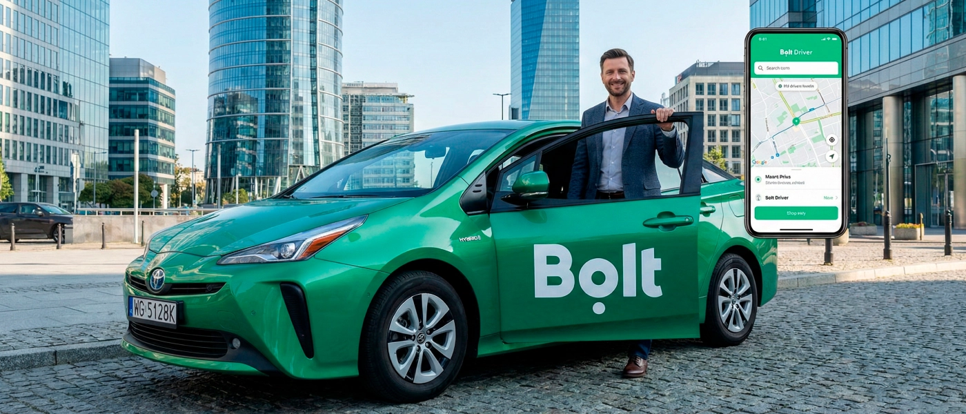 Jak zostać kierowcą Bolt w Polsce: instrukcja podłączenia