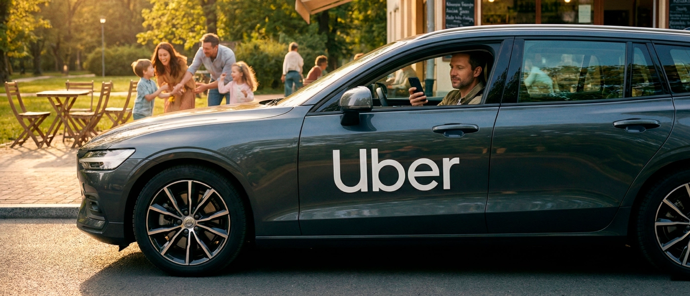 Jak zostać kierowcą Uber z własnym samochodem bez rejestracji działalności w Polsce