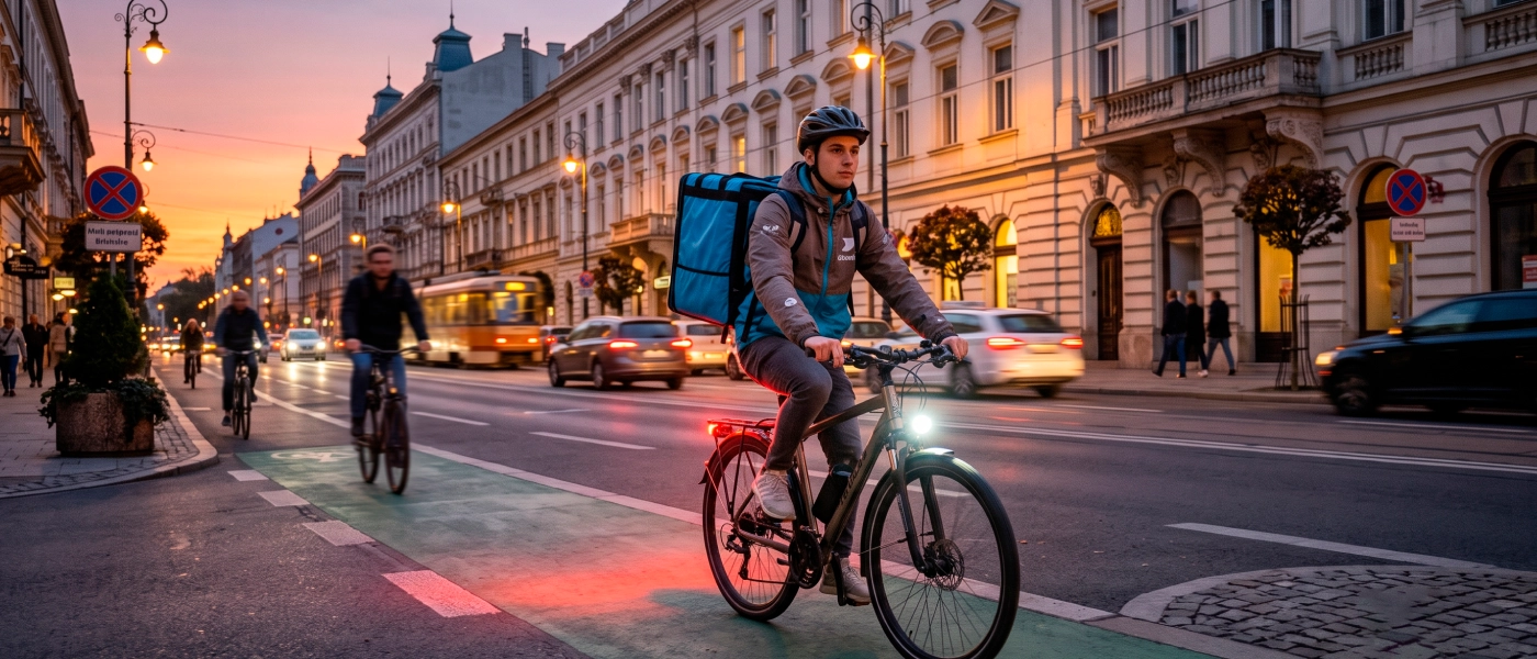 Mandaty dla kierowców taxi i kurierów w Polsce: za co grożą kary